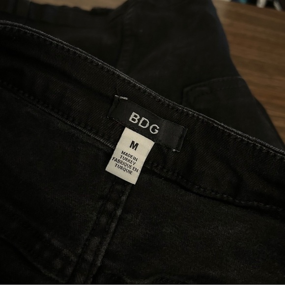 ❤️ BDG Black lace up Denim Skirt M - Picture 6 of 10